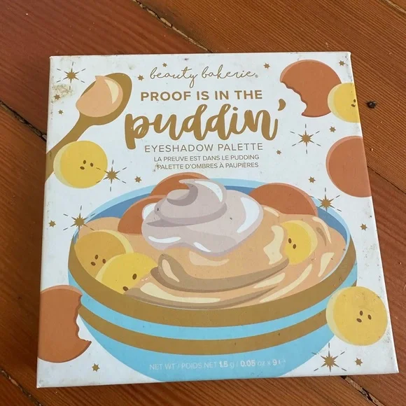 Beauty Bakerie Proof Is In The Puddin Palette NIB Neutral Eyeshadow