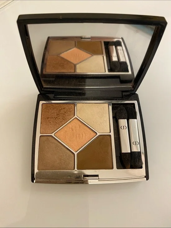 Dior Five-Shade Eyeshadow Palette in Brown, Peach & Cream
