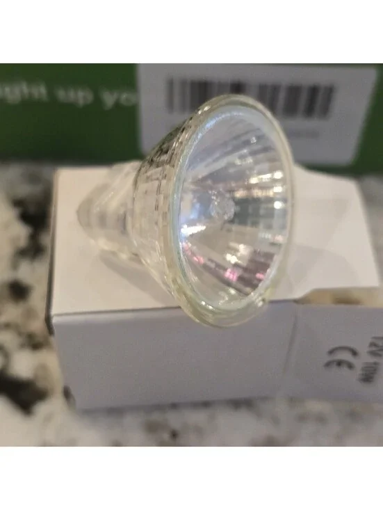 Lot of 6 MR11 30° Narrow Flood Light Bulb, 10W, 12V, 2-Pin GU4, 2800K