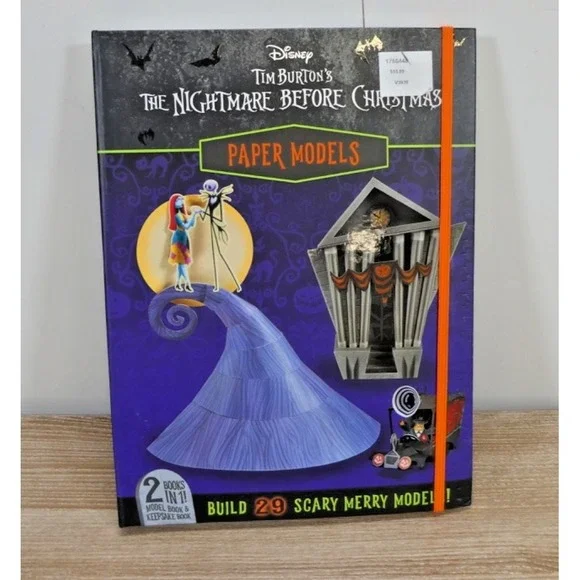 NEW - Tim Burton's The Nightmare Before Christmas Paper Models