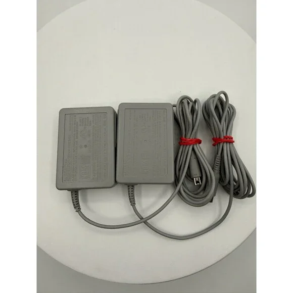 Nintendo 3DS 2DS DSi Charger OEM Official Cable Cord WAP-002 Lot of 2