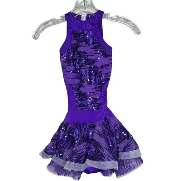 Dansco Jazz Dance Costume. Size Large Child.