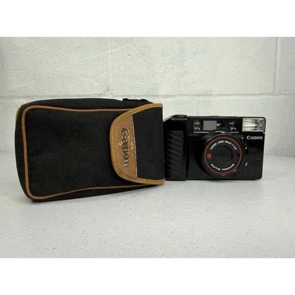 Canon Sure Shot 35mm Film Camera 38mm f/2.8 AF Tested Works Japan Clean