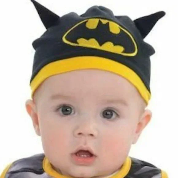 Baby Batman beanie hat 0-12M