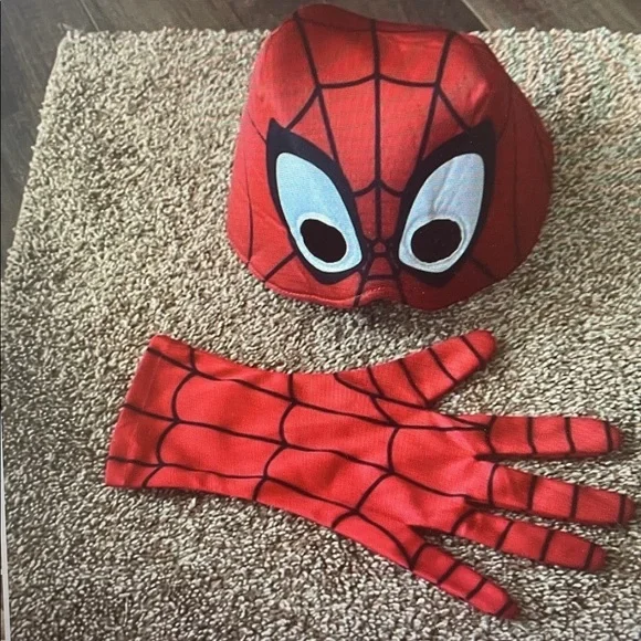 Spider-Man super web slinger glove and half mask