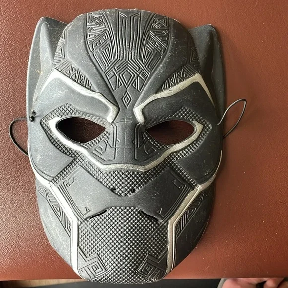 Black Panther Mask Plastic