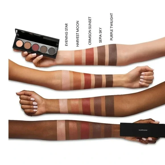 NEW bareMinerals Eye Shadow x5 Dusk palette Bounce & Blur