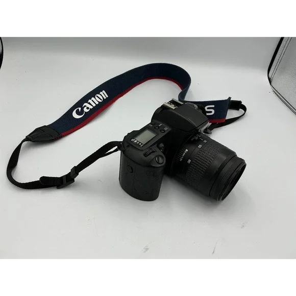 Canon EOS Rebel G 35mm Film SLR Camera with EF 35-80mm f/4-5.6 III Lens Strap