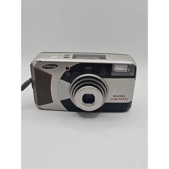 Samsung Maxima Zoom 105XL 35mm Film Camera Cam Point And Shoot (0010)