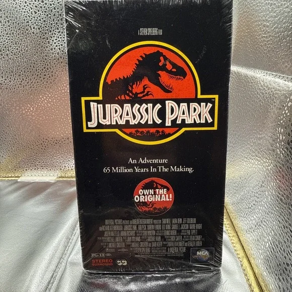 Jurassic Park Original Spielberg Universal VHS  Sealed see pics & description