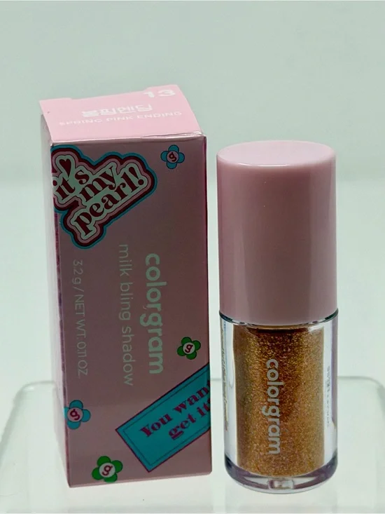 Colorgram Milk Bling Shadow - “Spring Pink Ending” Number 13- NIB