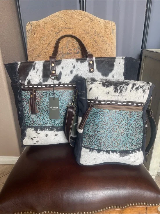 Myra Bag-Seagrass Weekender Set/Actual Bags