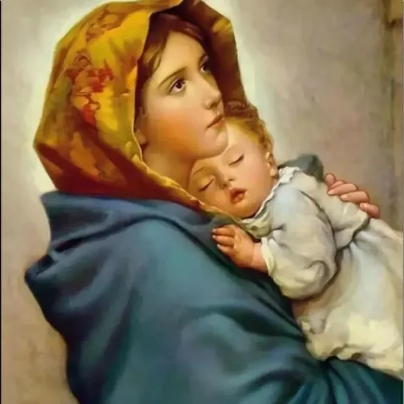 MARY & Baby Jesus Diamond Painting!!