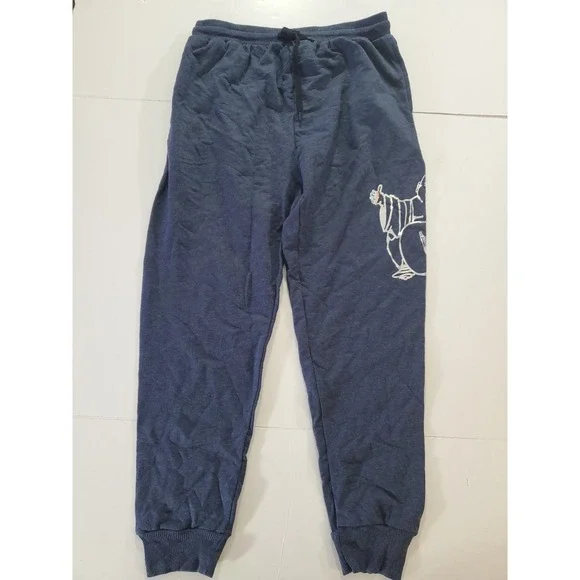 True Religion Mens Sweatpants Medium Navy Blue Buddha Logo Joggers Pants M‎