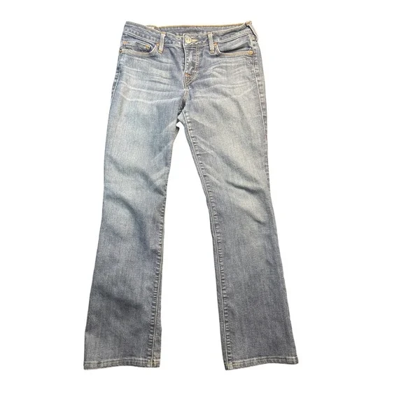 True Religion Tony Jeans Mens 30 Made in USA Medium Wash Straight Denim‎