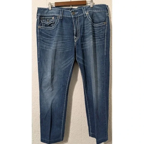 True Religion Disco Julie‎ Big T Jeans Size 40,Two back , Geno Relaxed