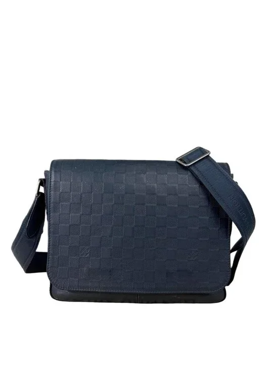 Louis Vuitton Super Damier Infini District PM Shoulder