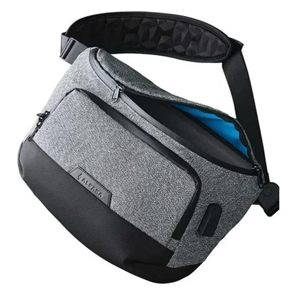 (6)ALPAKA Bravo Sling Max Crossbody Messenger Bag | Anti Theft Backpack