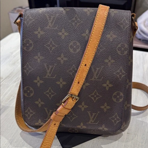 Louis Vuitton Musette Salsa Monogram Brown Crossbody Bag