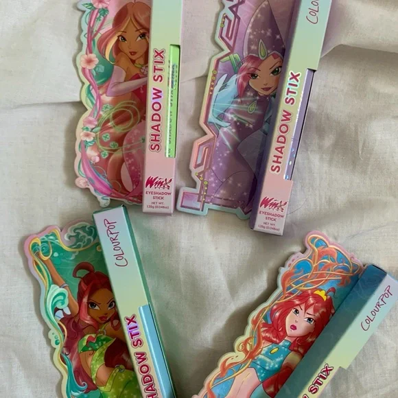 ColourPop x Winx Shadow Stix Eye Stick Cream Set of 4