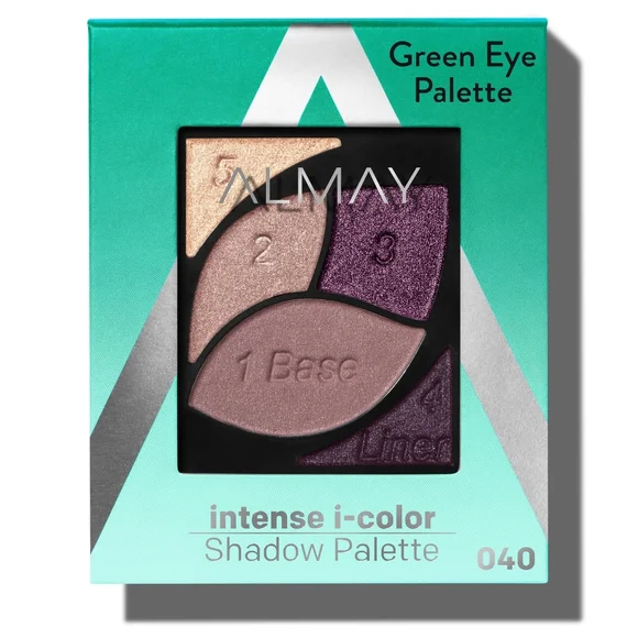 Almay Intense I-Color Enhancing Eyeshadow Palette - 040 Green Eyes,
