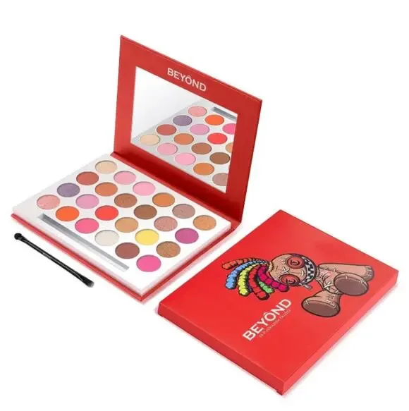 New BEYOND 24R Shimmer & Matte 24 Colors Professional Eyeshadow Palette
