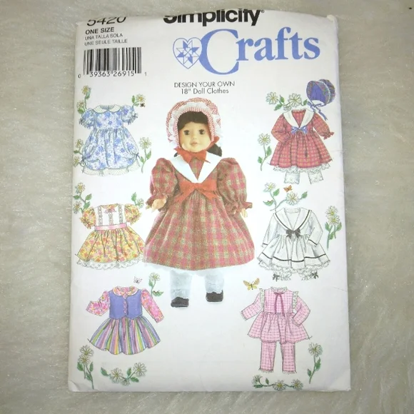 SIMPLICITY 5420 Design your own 18