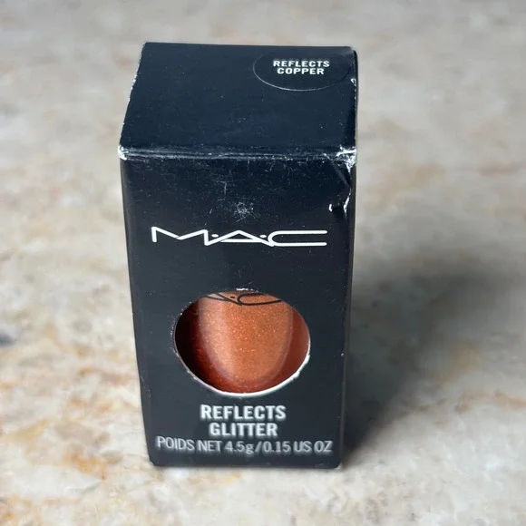 MAC Reflects Glitter 4.5g Reflects Copper Loose Sparkling Pigment Powder NEW