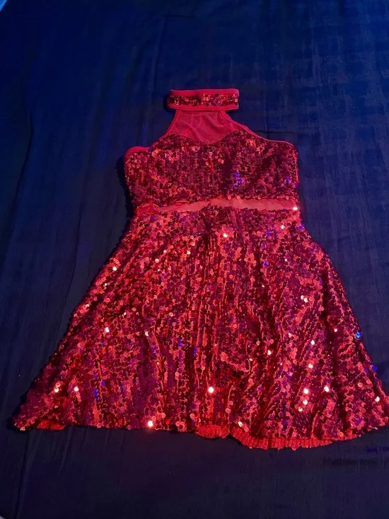 Red LC Jazz/Tap Costume