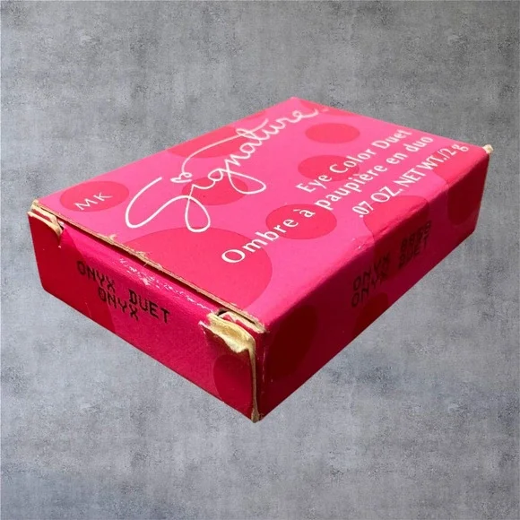 Mary Kay Signature Eye Color Duet Women 0.07oz Onyx 8858 New Box Smokey‎ Shadow
