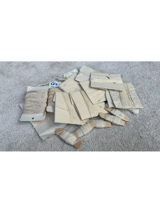 Lot of 100% Cotton Threads Vintage Quilting Sewing Cross Stitch