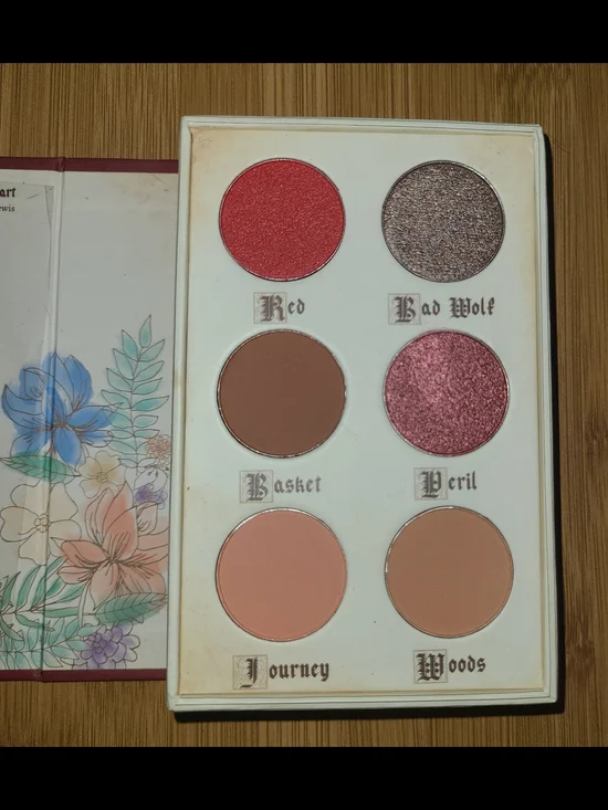 Storybook Cosmetics Fairy Tales Story Books Little Red Riding Hood Eyeshadow NEW