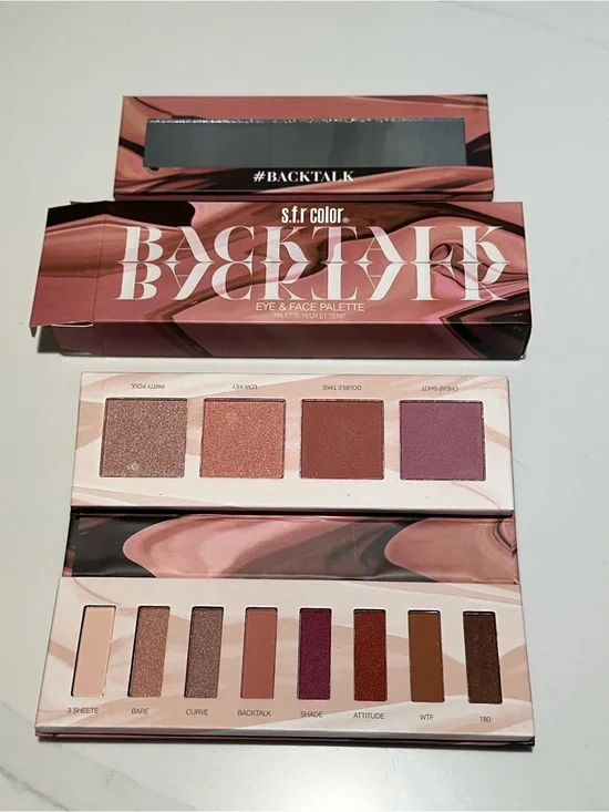 ✨New ✨ Backtalk Eye & Face Palette - Rose Mauve Shades