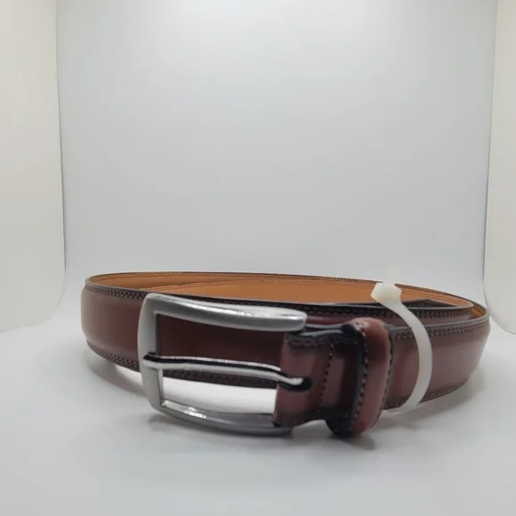 Terracotta Leather Belt