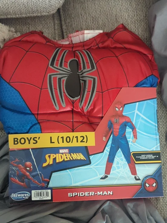 Spiderman Costume- Boys Large