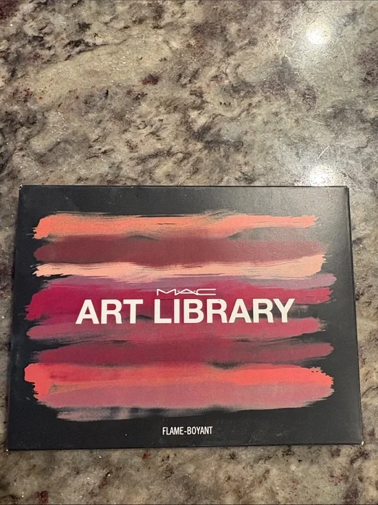MAC Cosmetics Art Library Palette in Flame Boyant — Pink, Coral & Rust