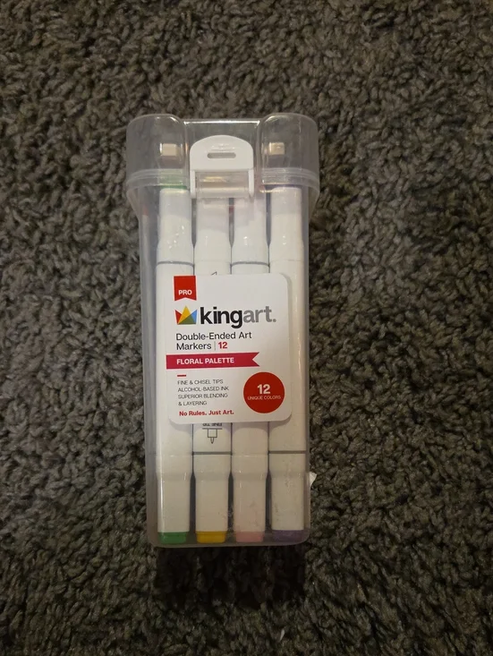 Alcohol Doubble Ended Markers 12 Pack
