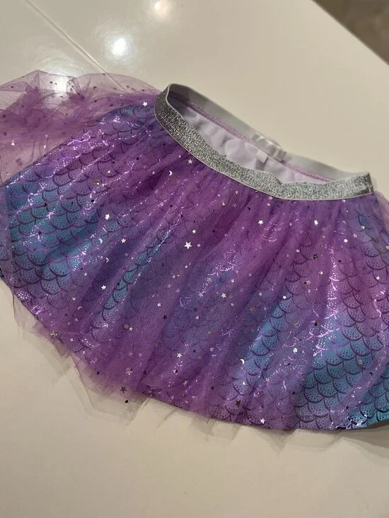 Mermaid Halloween Costume - Girls Tuti Size 8  - Dress Up! (hall/x)