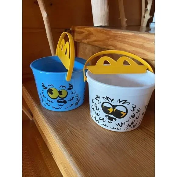 2024 McDONALD'S Halloween Bucket Pail x2
