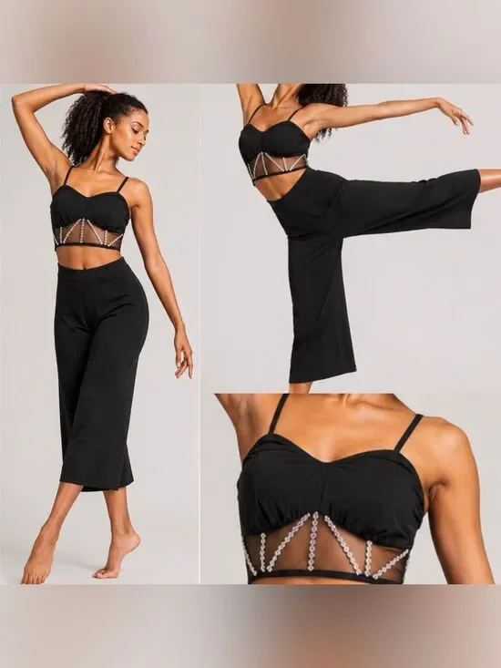Revolution Tenth House Ethereal TH23128 Black Contemporary Dance Costume SA