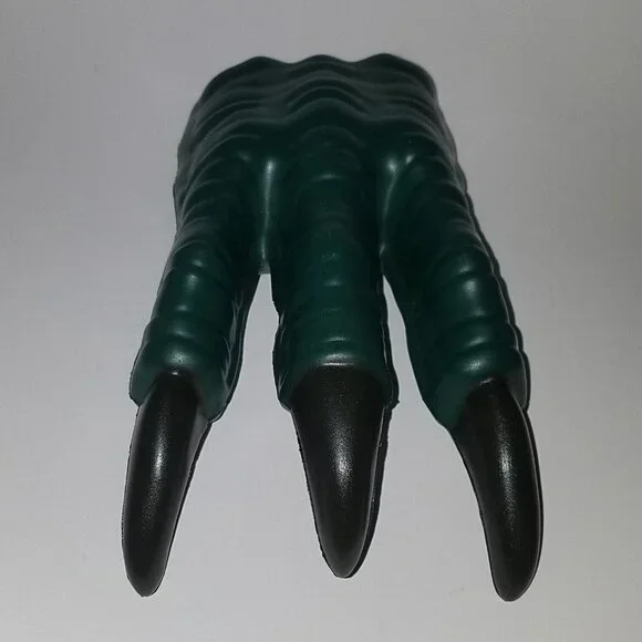 SINGLE Jurassic World (1) Velociraptor Claw Green Halloween Costume Replacement