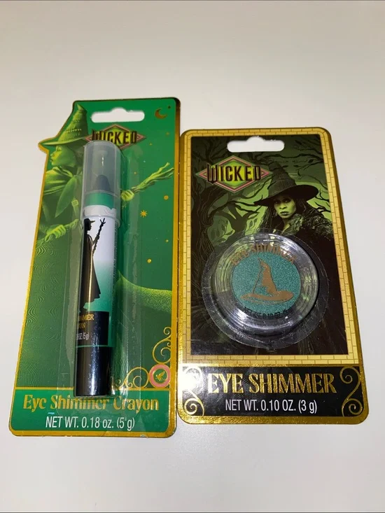 Wicked Elphaba Witch Eye Makeup Set