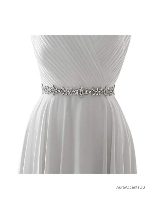 Rhinestone Bridal Belt Sash for Wedding Prom Dress
