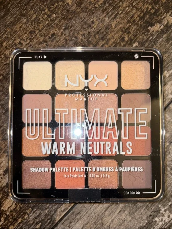 NYX PROFESSIONAL MAKEUP Ultimate Eyeshadow Palette - Warm Neutrals