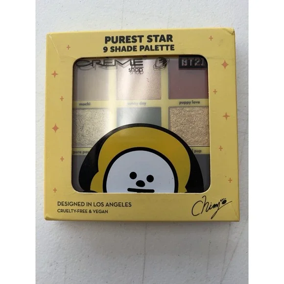 The Creme Shop Purest Star 9Color Pressed Powder Palette  Cruelty-Free NEW