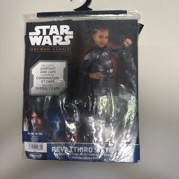 Jazwares Kids STAR WARS OBI-WAN KENOBI REVA (3rd sister) Costume Size M (8-10)