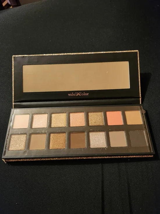 Colourpop Warm Neutral Eyeshadow Palette — Gold, Brown, Peach Shades
