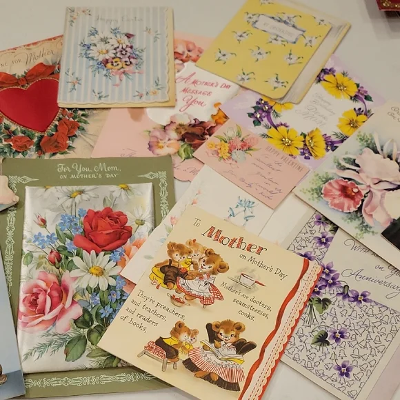 Vintage Hallmark Used Greeting Card Bundle