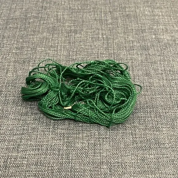 Green Needlepoint Thread Yarn