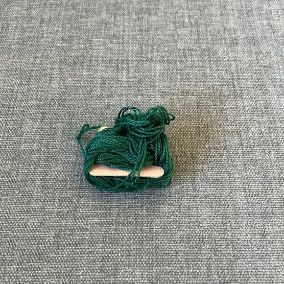 Green Needlepoint Thread Yarn